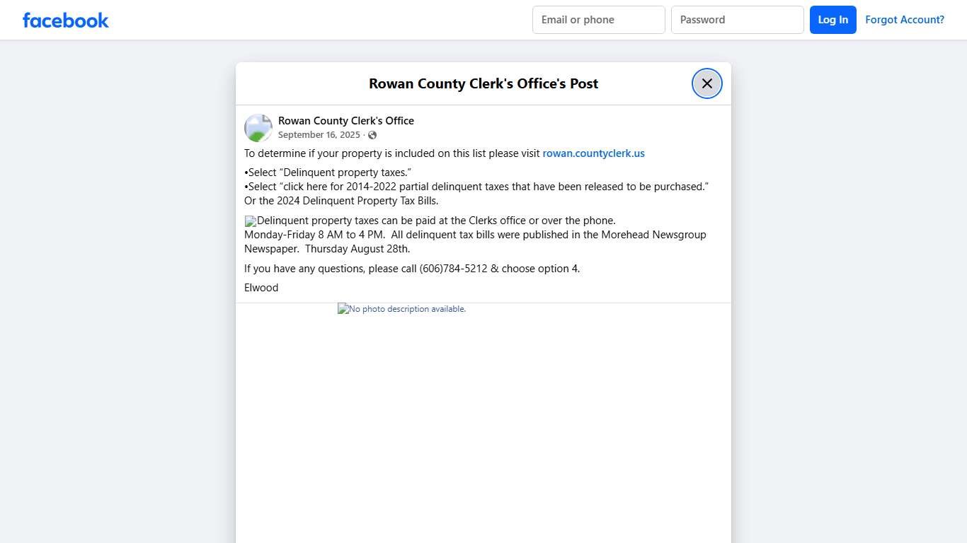 To determine if your... - Rowan County Clerk's Office | Facebook